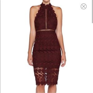 Bardot Gemma Halter Dress